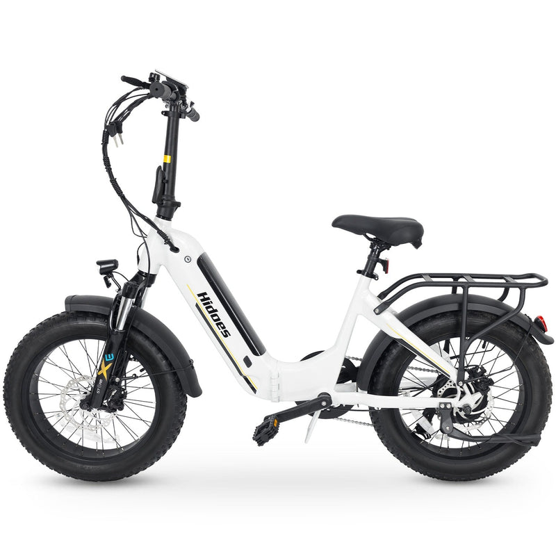 Hidoes BF1 20" Folding E-Bike – 750W Motor, 48V Battery, Fat Tires, Disc Brakes, Shimano 7-Speed